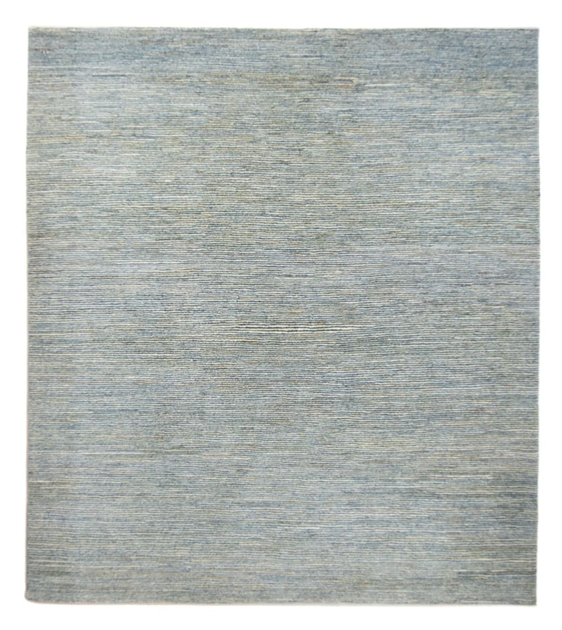 Gabbeh Persisch Teppich 218x240cm - Perserteppich Wollteppich - silber