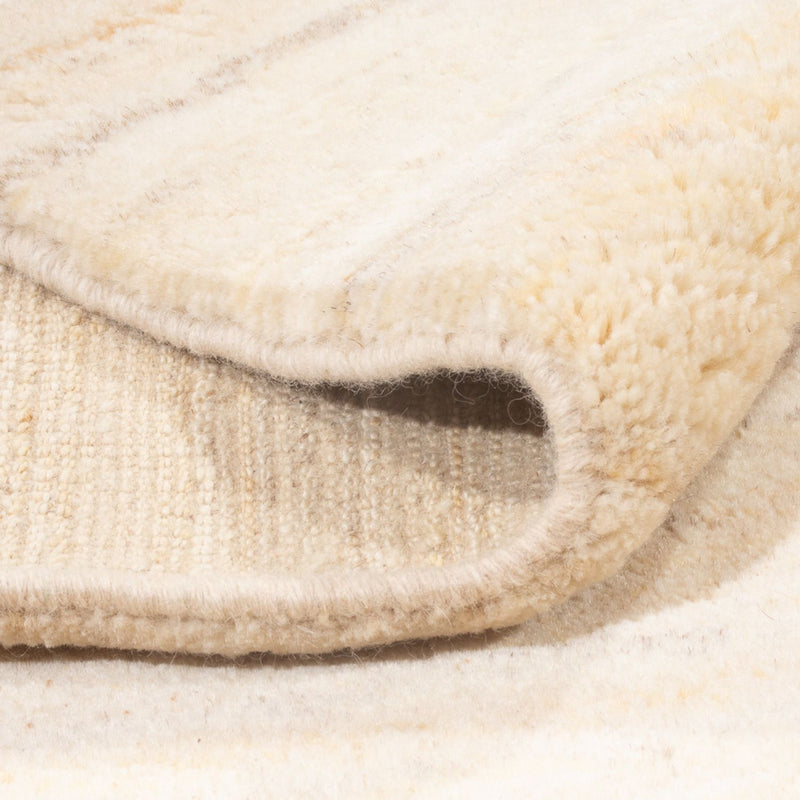 Gabbeh Persisch Teppich 160x212cm - Perserteppich Wollteppich - hellbeige