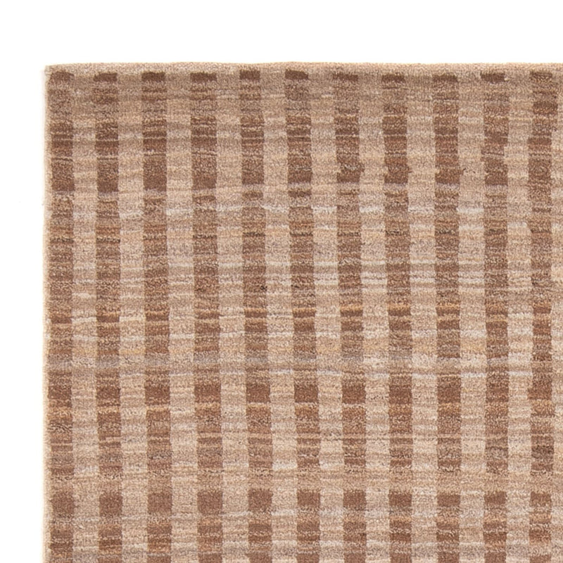 Gabbeh Persisch Teppich 163x240cm - Perserteppich Wollteppich - hellbraun