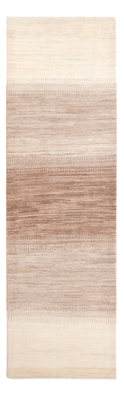 Gabbeh Persisch Teppich 86x297cm - Perserteppich Wollteppich - natur
