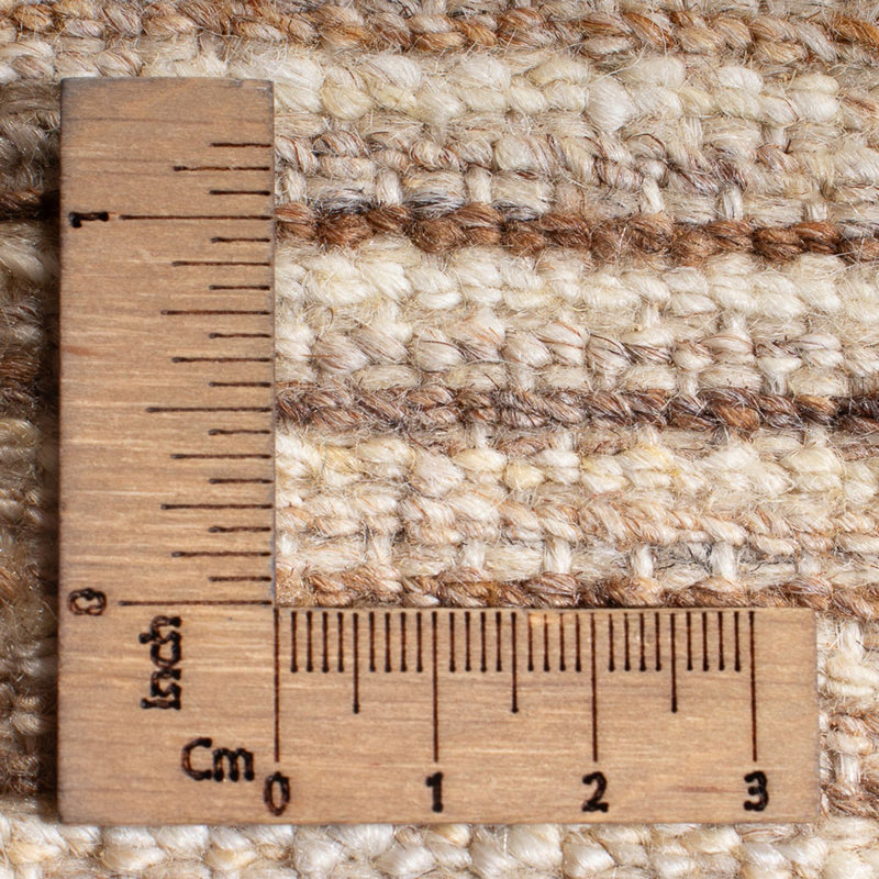 Gabbeh Persisch Teppich 205x212cm - Perserteppich Wollteppich - natur