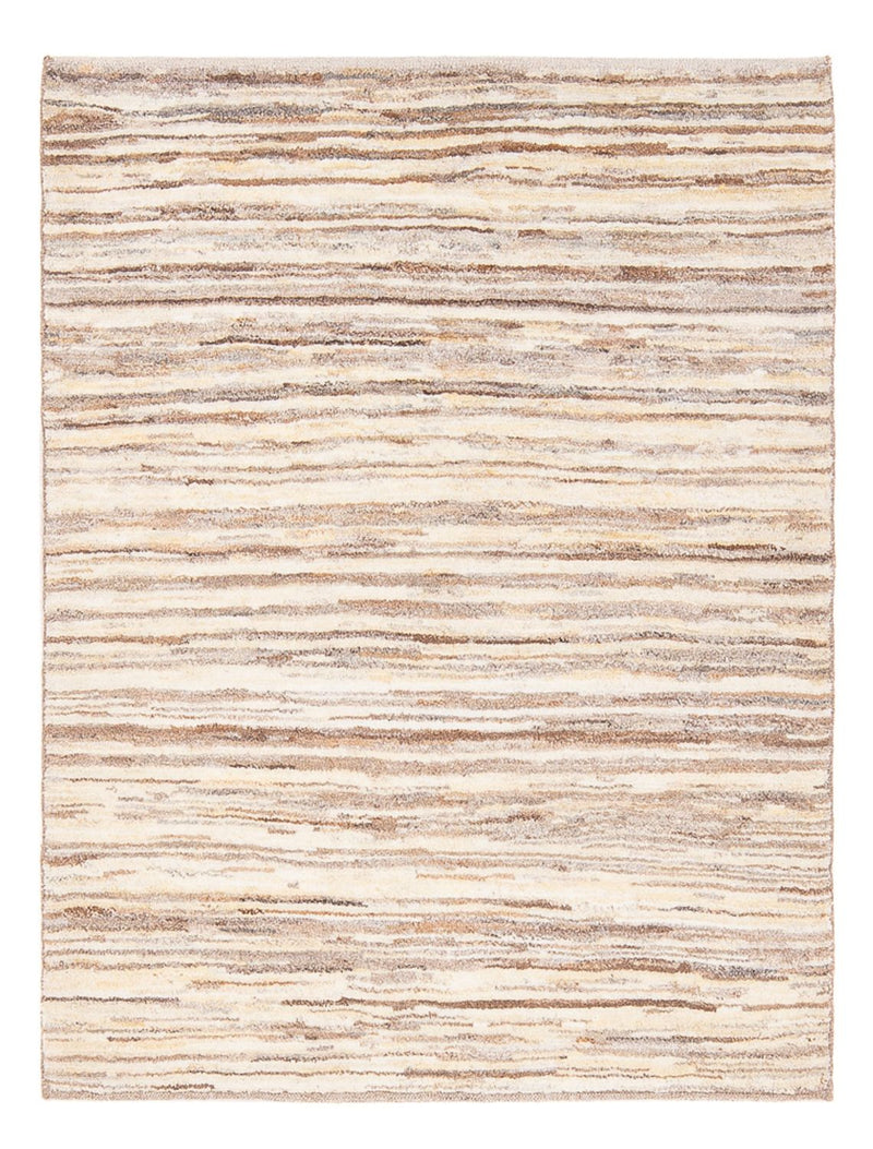 Gabbeh Teppich - Perser - 101 x 130 cm - hellbeige