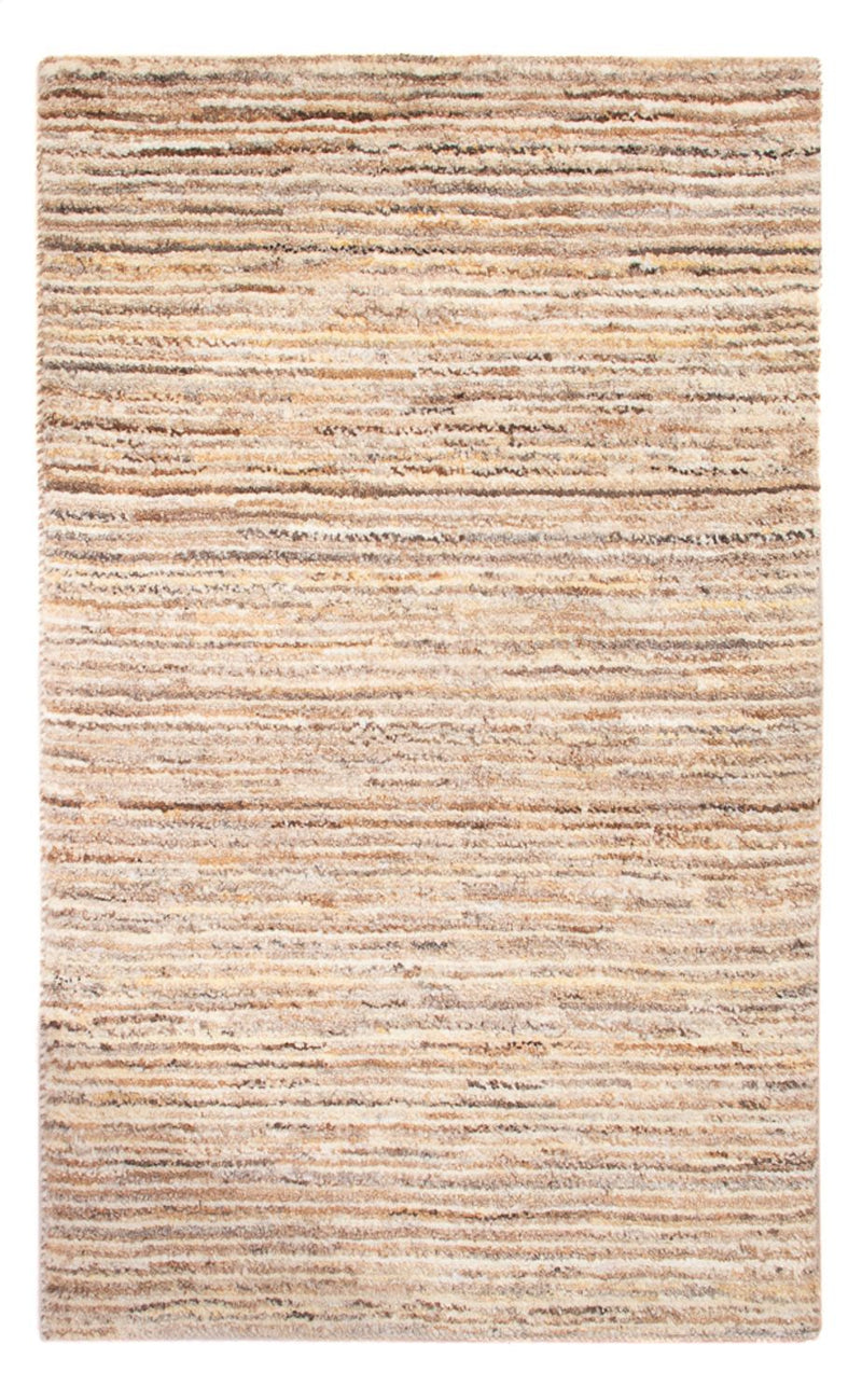 Gabbeh Persisch Teppich 60x94cm - Perserteppich Wollteppich - dunkelbeige