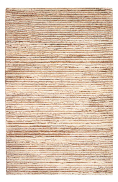 Gabbeh Persisch Teppich 64x98cm - Perserteppich Wollteppich - dunkelbeige