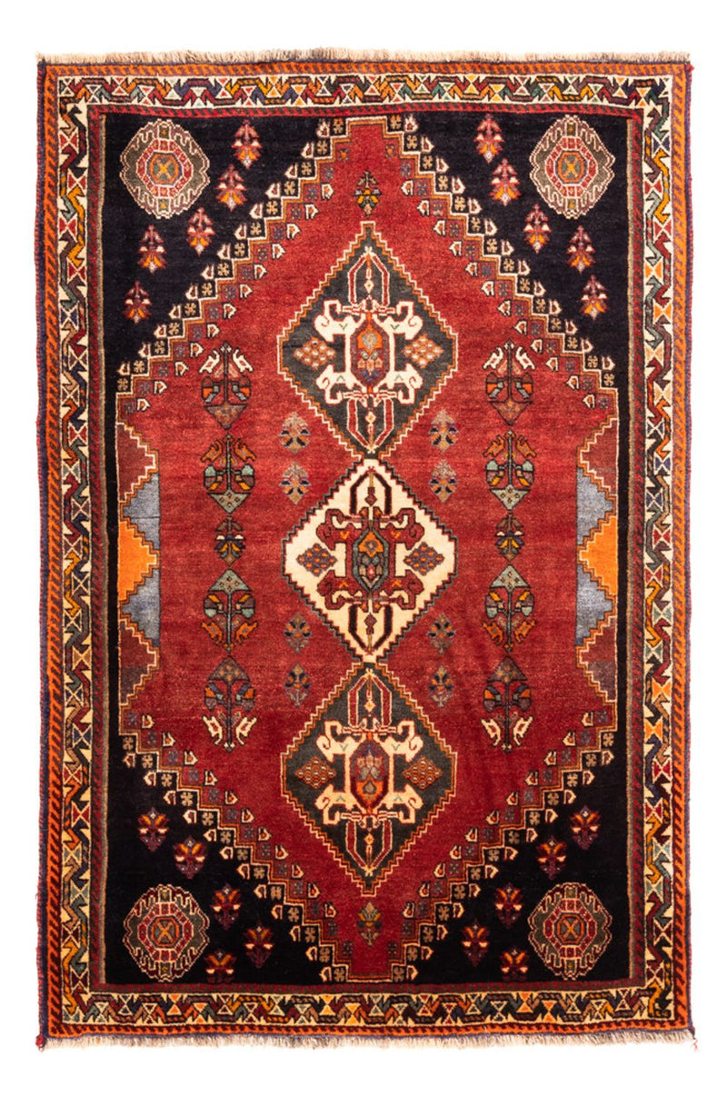 Perserteppich - Nomadic - 117 x 172 cm - rot