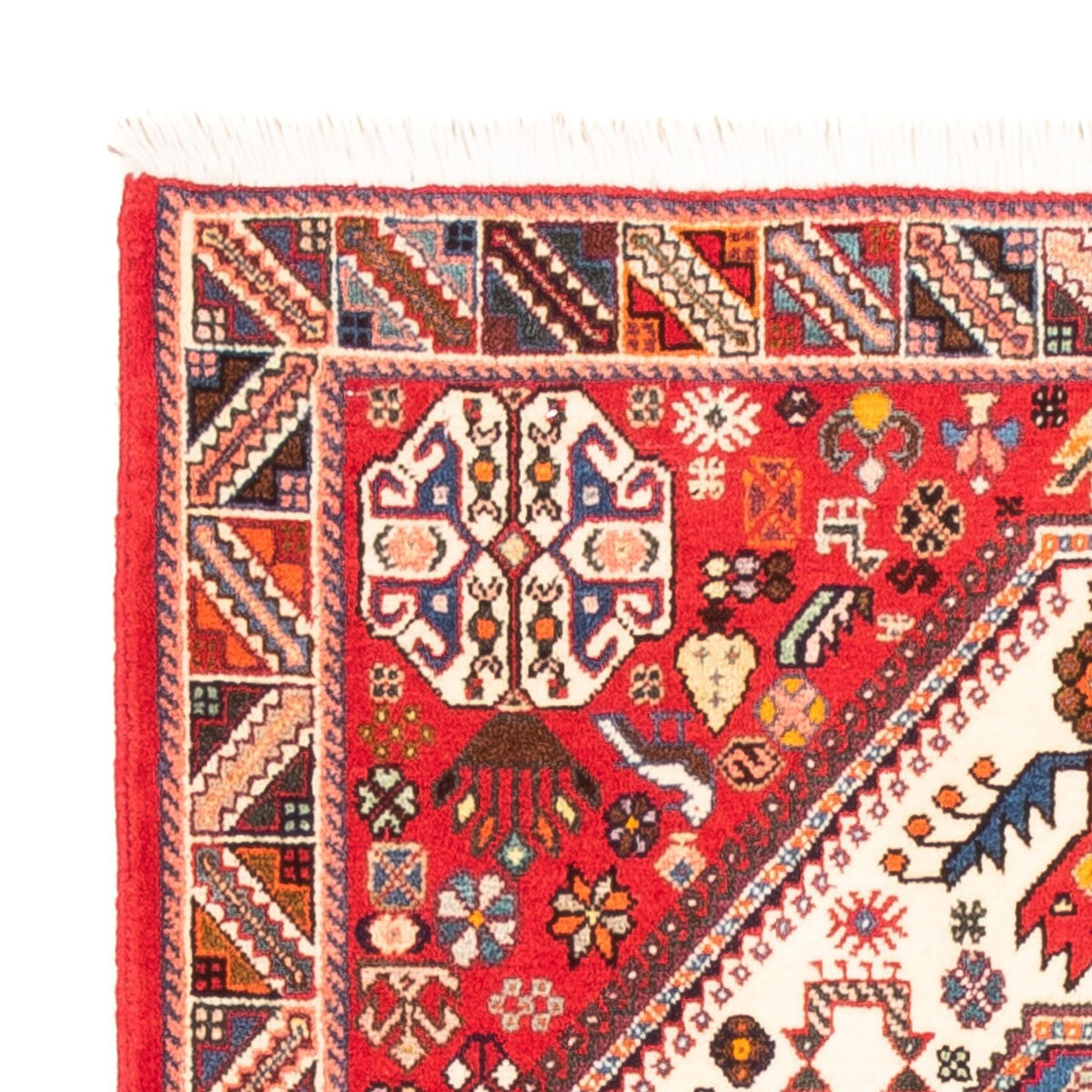 Ghashghai Teppich 82x205cm - Perserteppich - creme
