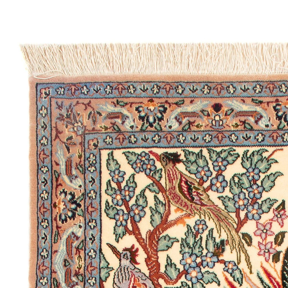 Isfahan Teppich 73x105cm - Perserteppich - mehrfarbig