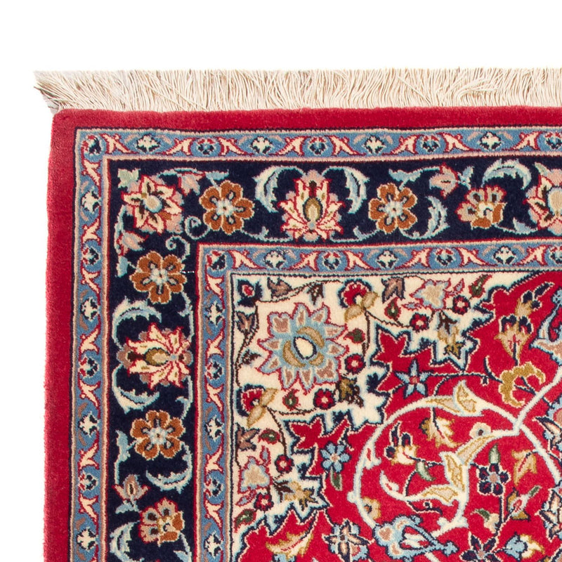 Isfahan Teppich 75x110cm - Perserteppich - rot