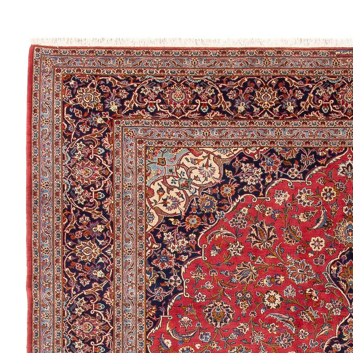 Keshan Teppich 296x386cm - Perserteppich - rot