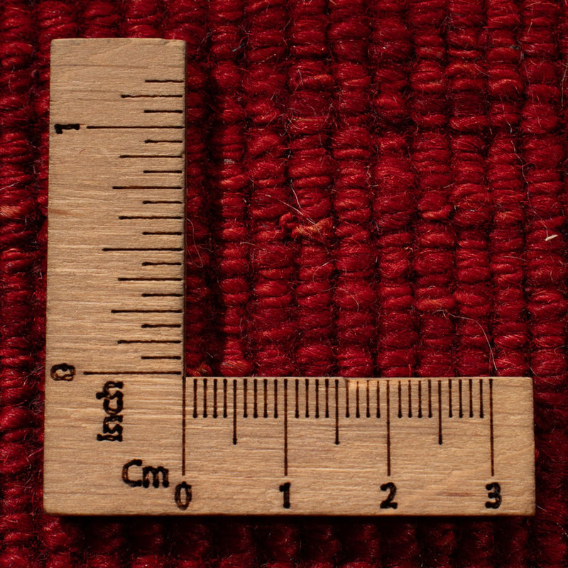 Gabbeh Persisch Teppich 304x387cm - Perserteppich Wollteppich - rot