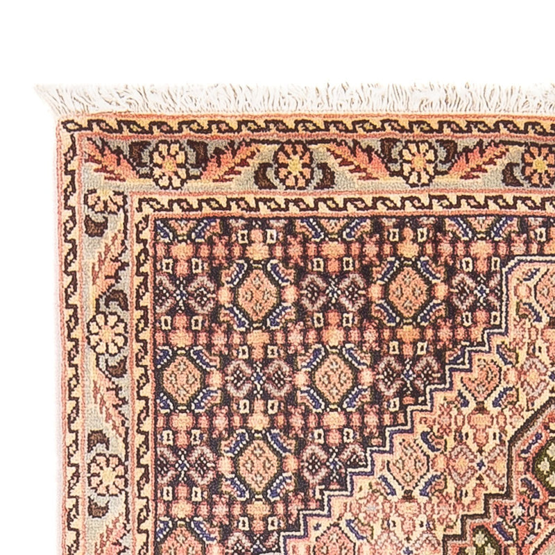 Senneh Teppich 73x103cm - Perserteppich - dunkelbeige