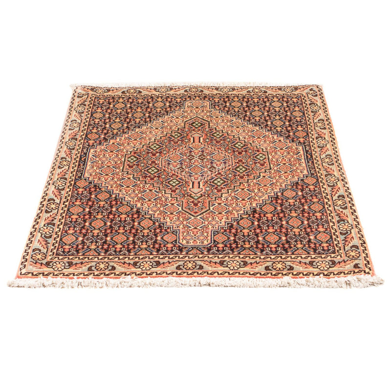 Senneh Teppich 73x103cm - Perserteppich - dunkelbeige