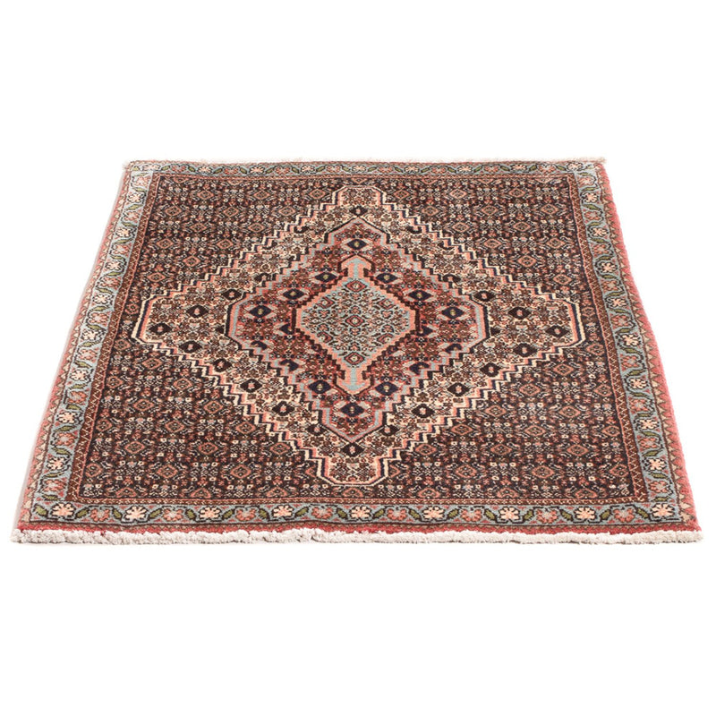 Senneh Teppich 73x98cm - Perserteppich - dunkelbeige