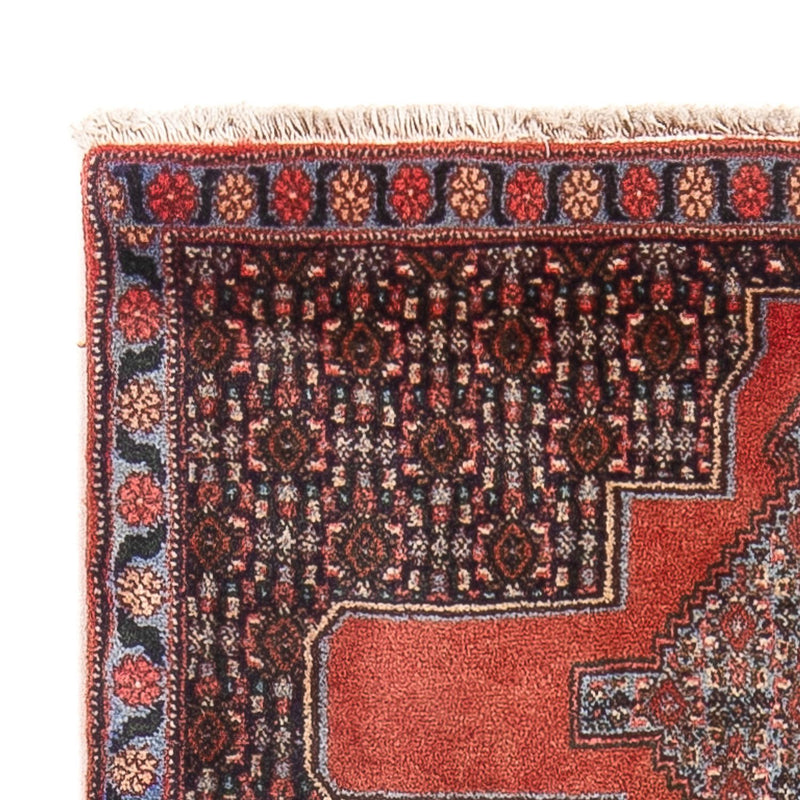 Senneh Teppich 72x108cm - Perserteppich - rot