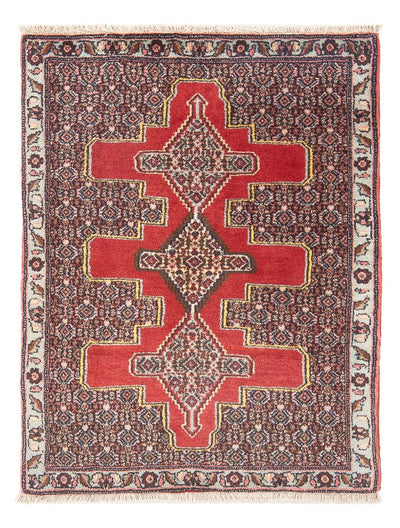 Senneh Teppich 73x103cm - Perserteppich - rot