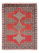 Senneh Teppich 73x104cm - Perserteppich - rot