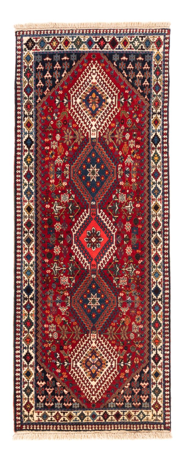 Abadeh Teppich 80x198cm - Perserteppich - rot