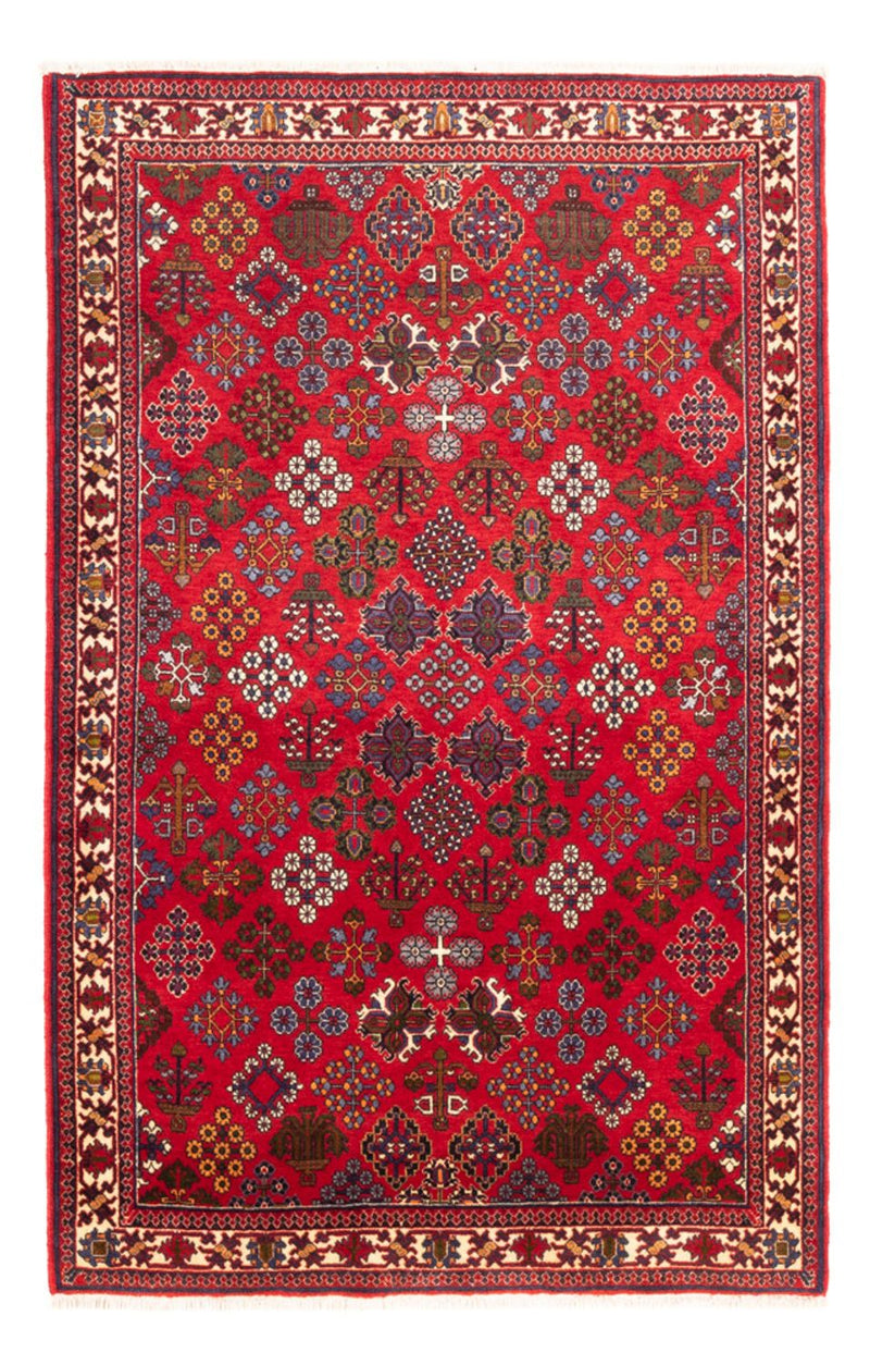 Meymeh Teppich 110x168cm - Perserteppich - rot