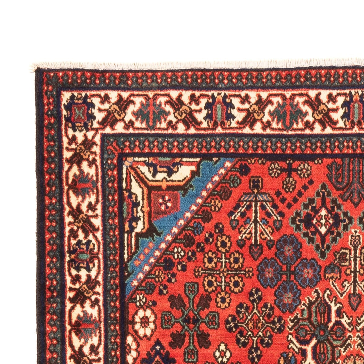 Meymeh Teppich 105x156cm - Perserteppich - rot