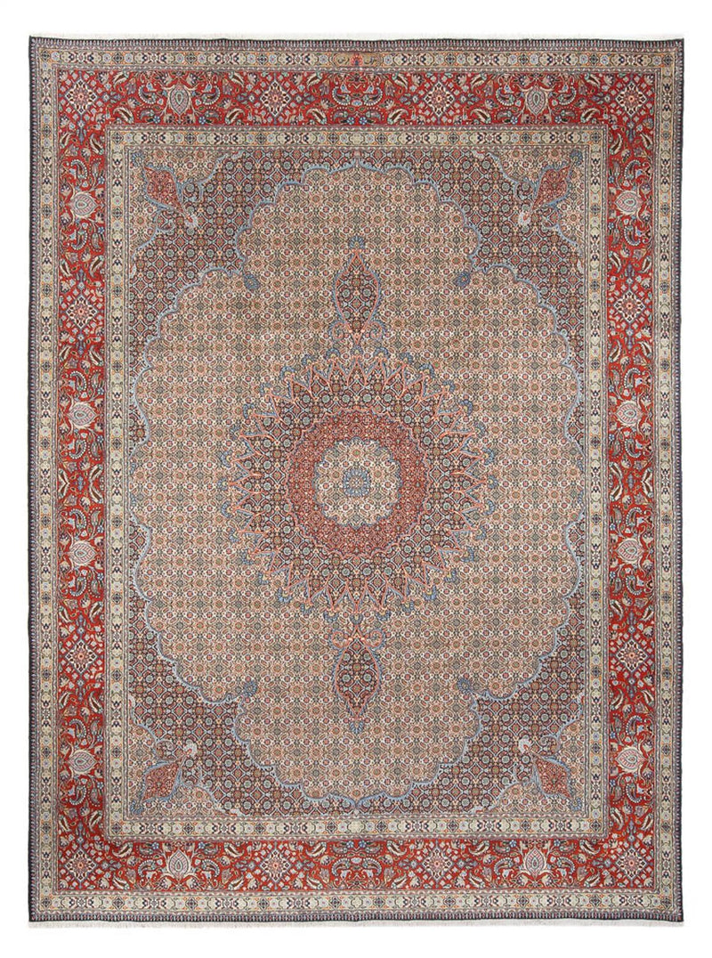 Moud Teppich 243x345cm - Perserteppich - hellbraun