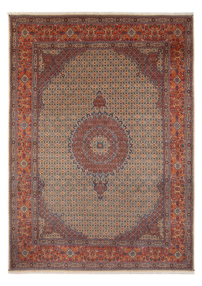 Moud Teppich 243x350cm - Perserteppich - dunkelbeige