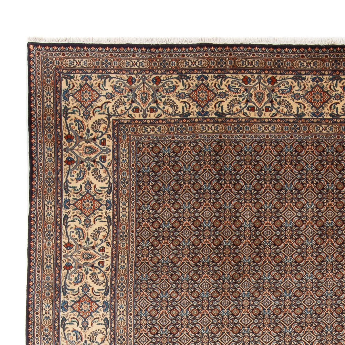 Moud Teppich 243x335cm - Perserteppich - dunkelblau
