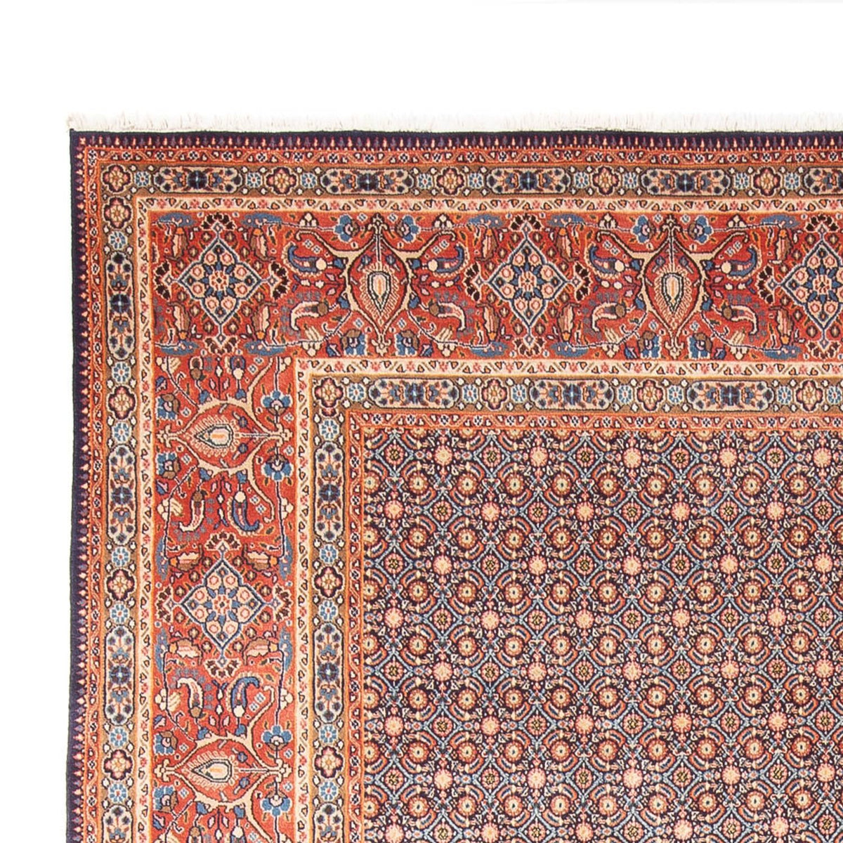 Moud Teppich 246x337cm - Perserteppich - blau