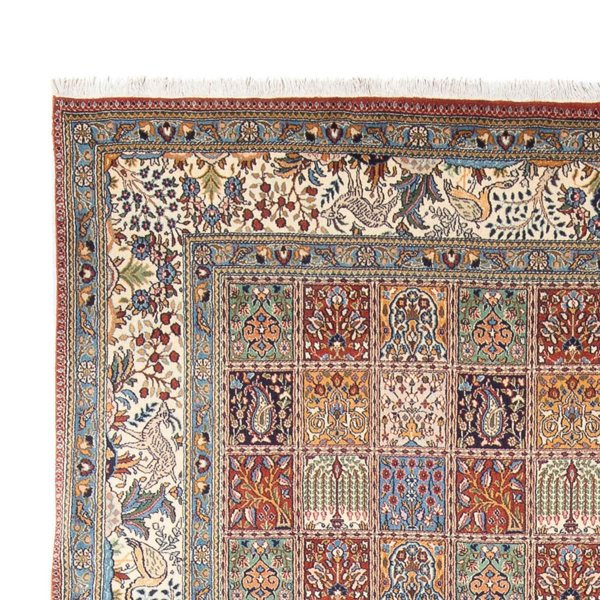Moud Teppich 245x350cm - Perserteppich - mehrfarbig
