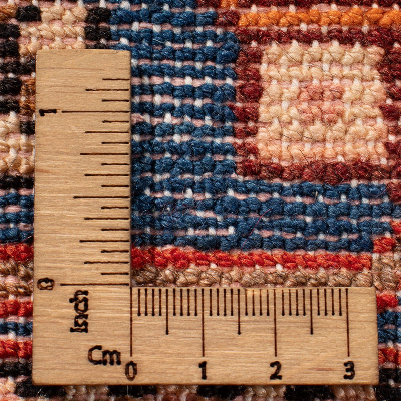 Nahavand Teppich 147x200cm - Perserteppich - blau