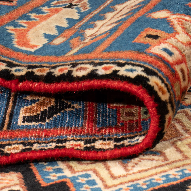 Nahavand Teppich 142x198cm - Perserteppich - blau