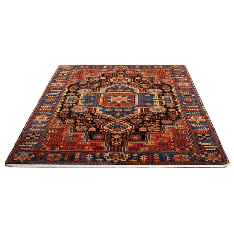 Nahavand Teppich 142x198cm - Perserteppich - blau