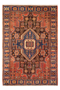 Nahavand Teppich 140x202cm - Perserteppich - dunkelblau – product image