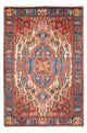 Nahavand Teppich 140x200cm - Perserteppich - blau