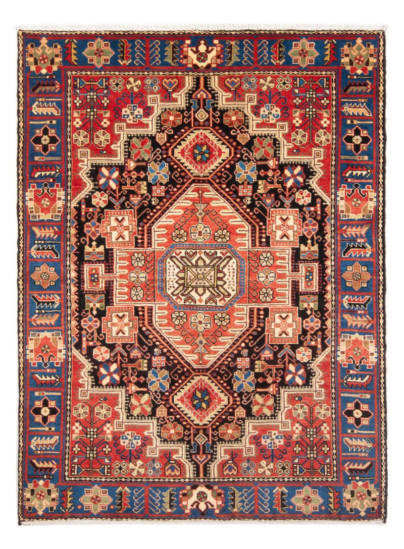 Nahavand Teppich 140x194cm - Perserteppich - hellbeige