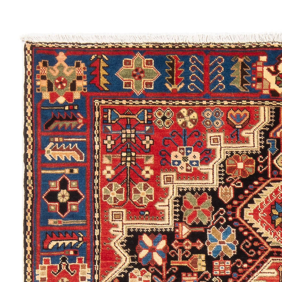 Nahavand Teppich 140x194cm - Perserteppich - hellbeige