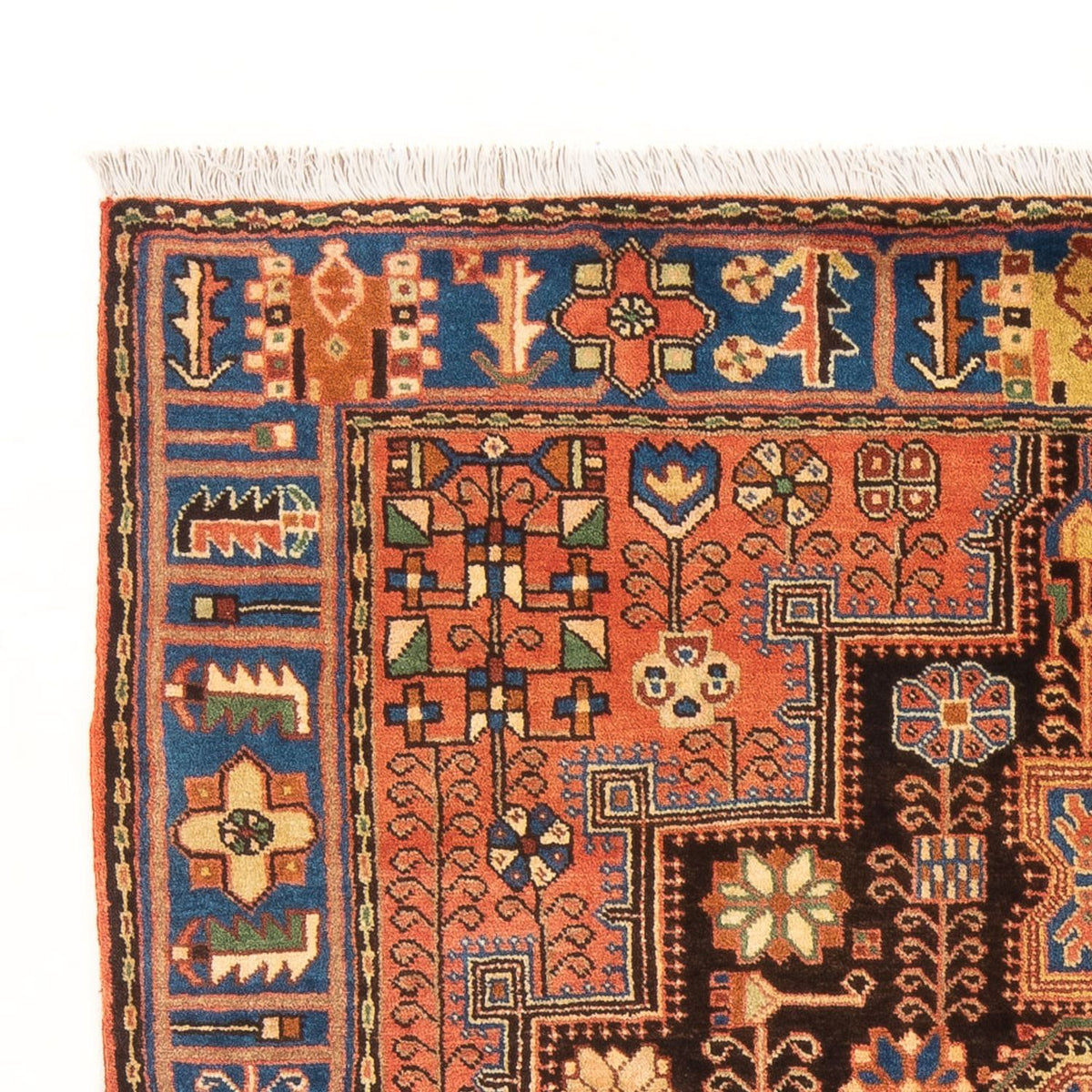 Nahavand Teppich 140x200cm - Perserteppich - blau