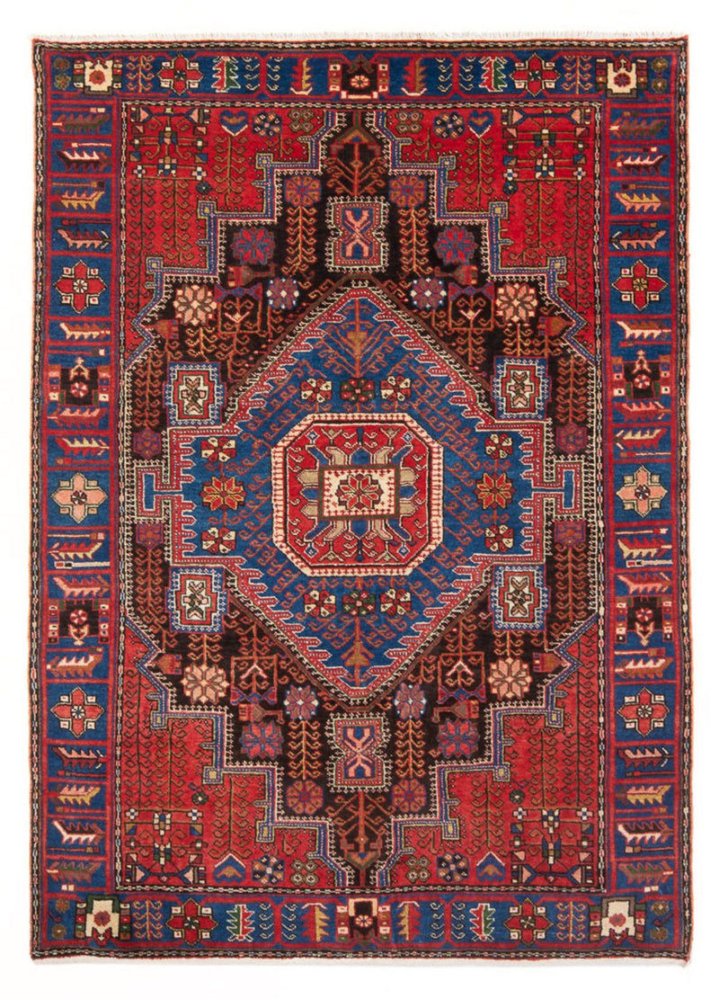 Nahavand Teppich 137x213cm - Perserteppich - blau