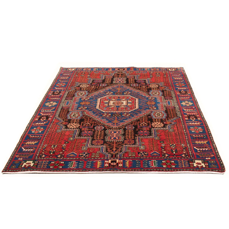 Nahavand Teppich 137x213cm - Perserteppich - blau