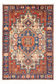 Nahavand Teppich 145x200cm - Perserteppich - blau