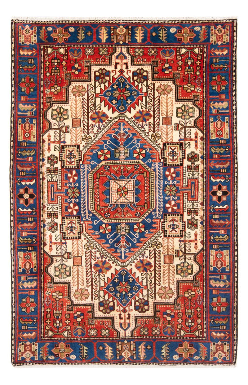 Nahavand Teppich 136x200cm - Perserteppich - blau