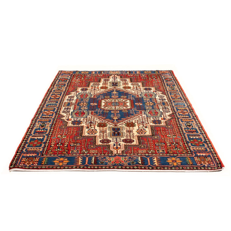 Nahavand Teppich 142x213cm - Perserteppich - blau