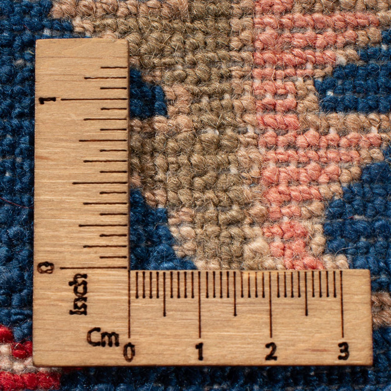 Nahavand Teppich 140x195cm - Perserteppich - blau