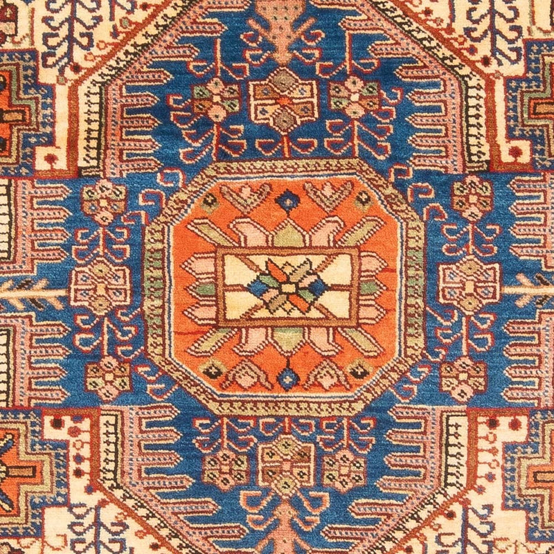 Nahavand Teppich 140x205cm - Perserteppich - blau