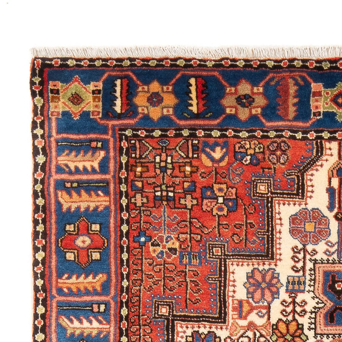 Nahavand Teppich 138x212cm - Perserteppich - blau