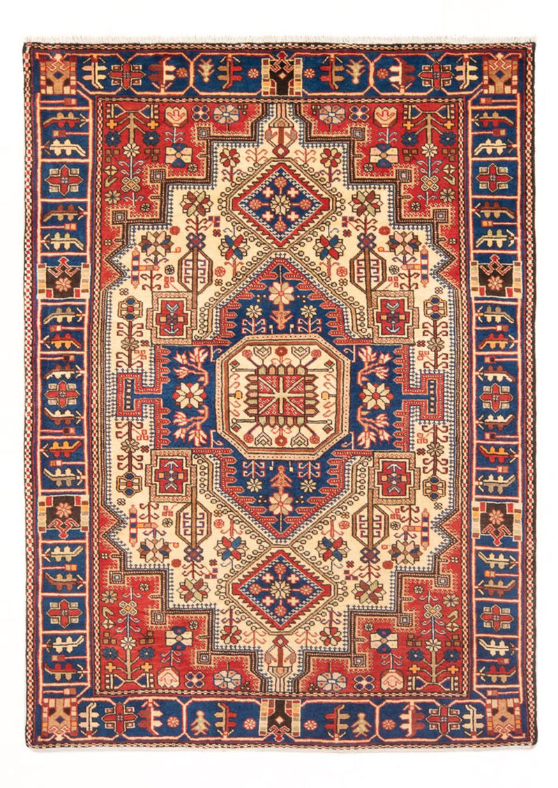 Nahavand Teppich 136x190cm - Perserteppich - blau