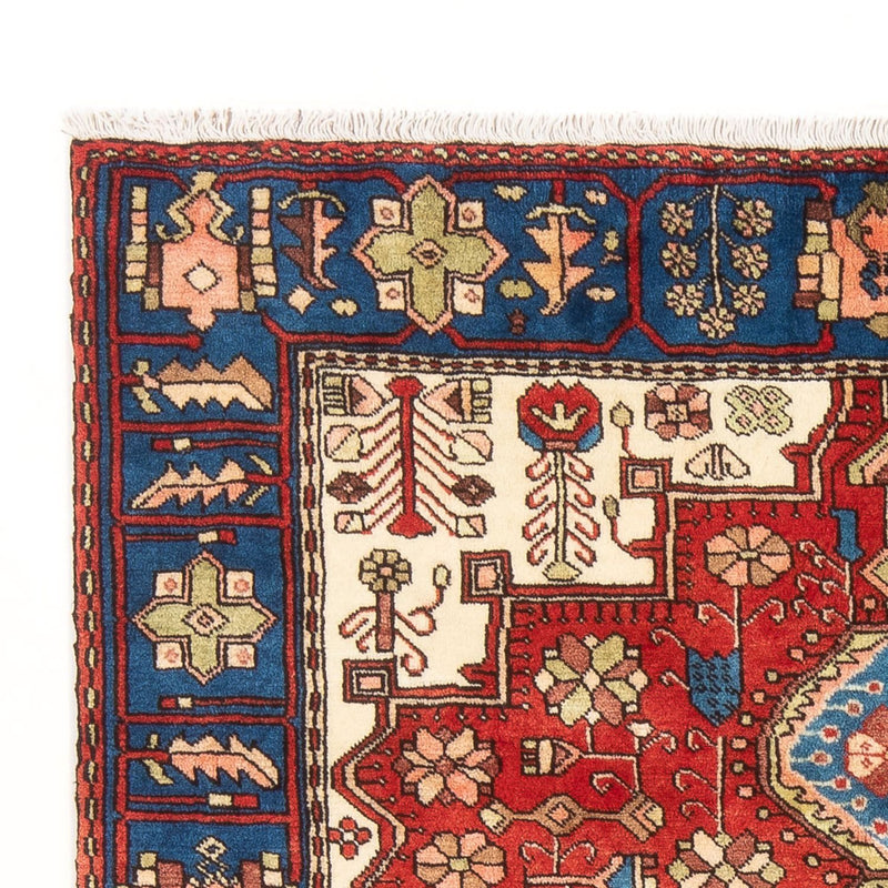 Nahavand Teppich 136x188cm - Perserteppich - blau