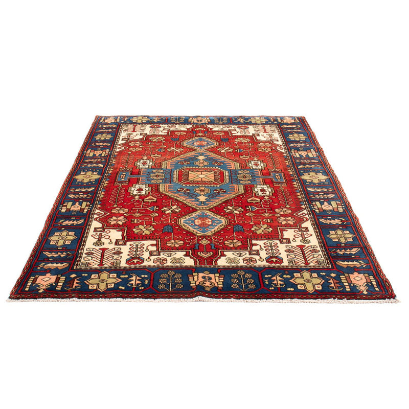 Nahavand Teppich 136x188cm - Perserteppich - blau