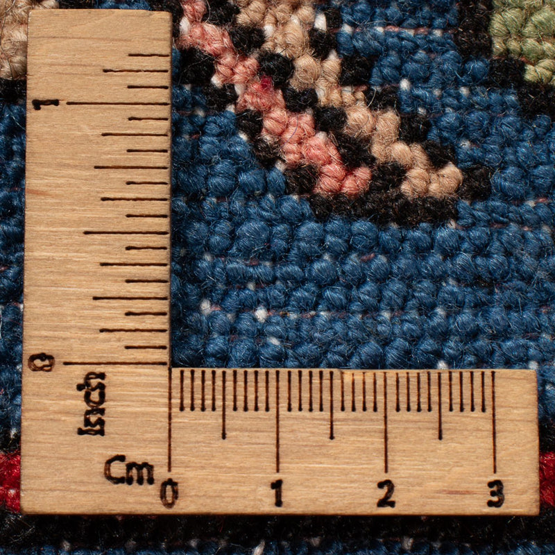 Nahavand Teppich 136x188cm - Perserteppich - blau