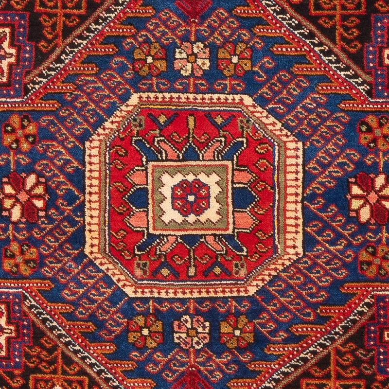 Nahavand Teppich 136x195cm - Perserteppich - blau