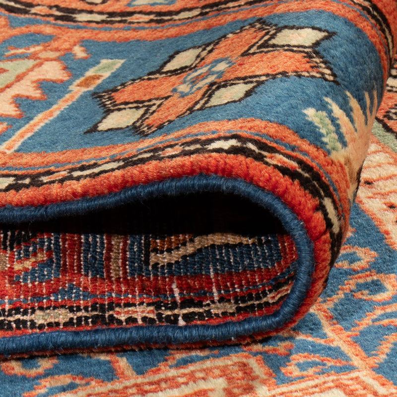 Nahavand Teppich 150x204cm - Perserteppich - blau